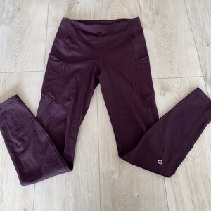 Lululemon Athletica Dark Purple Leggings